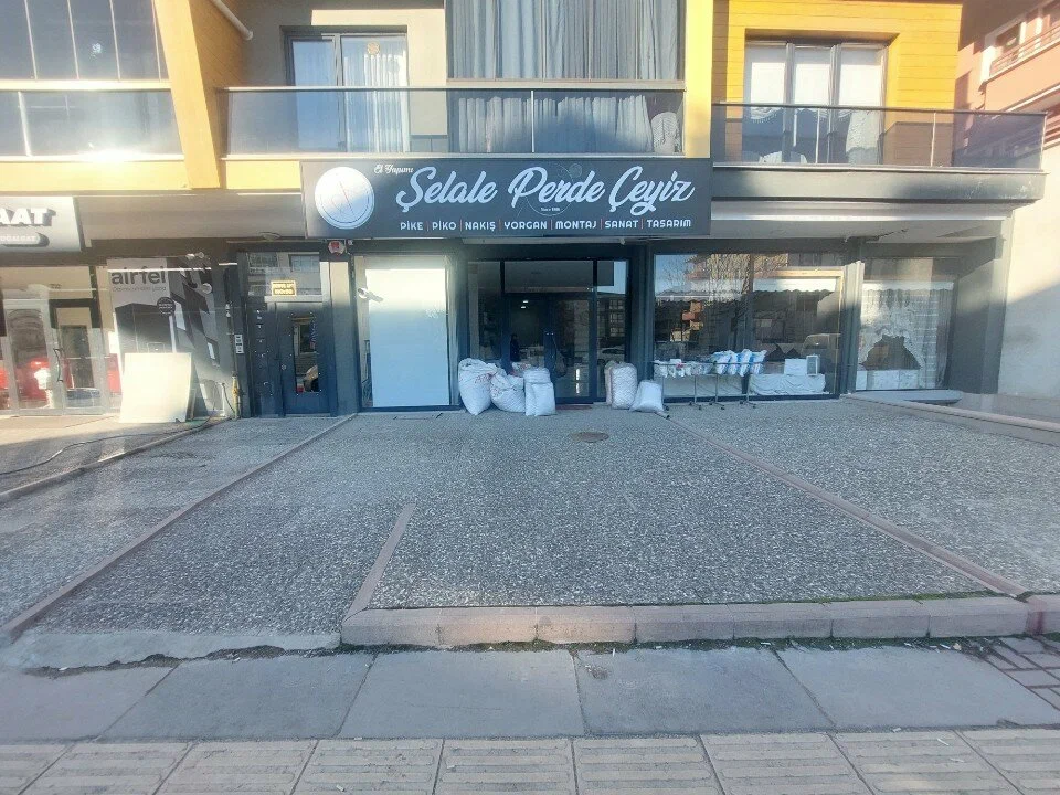 Şelale Perde Çeyiz